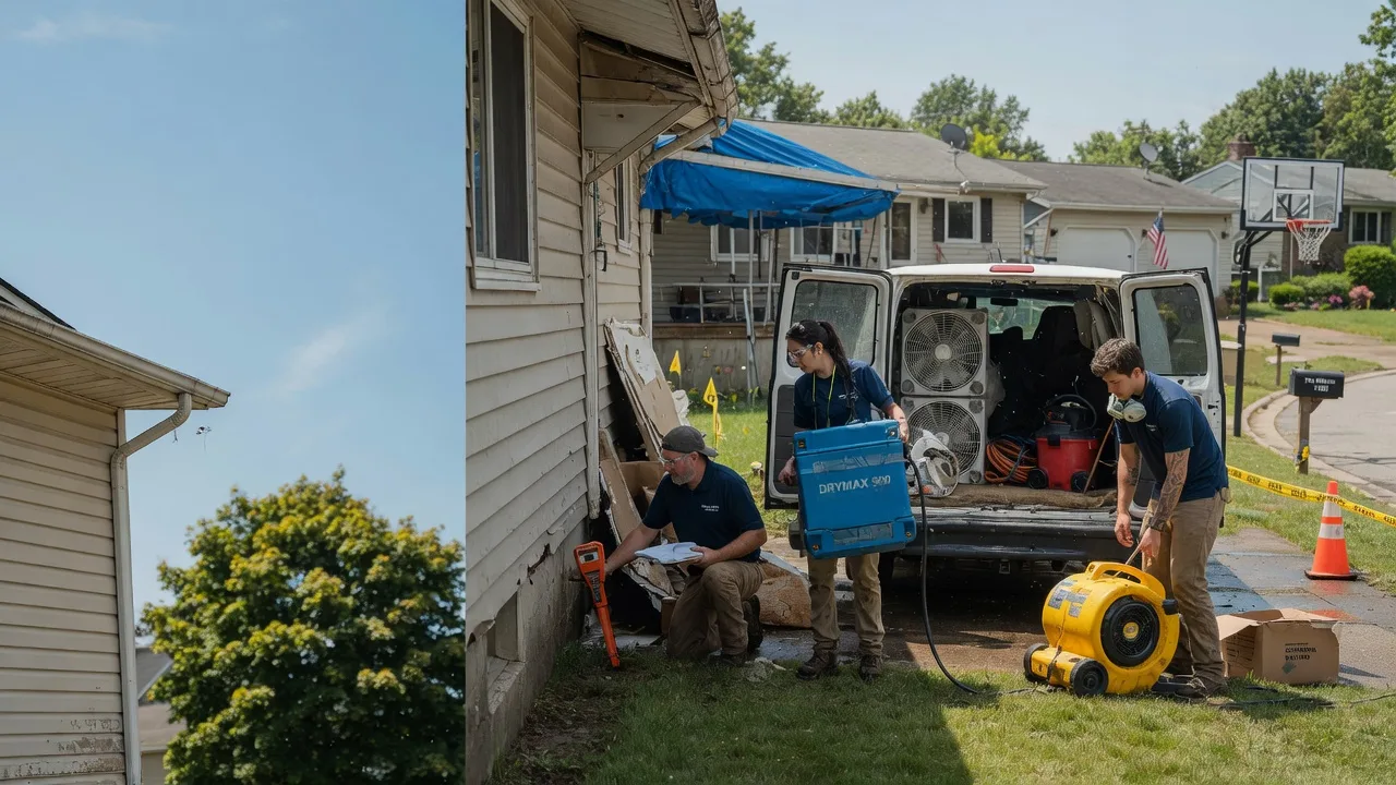 Ceiling Leak Cleanup in Rye, NY near me